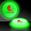 Custom 3" Circle Shaped Green Glow Badges, Price/piece