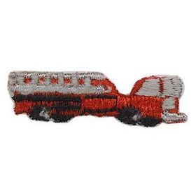 Custom Potpourri Embroidered Applique - Fire Truck