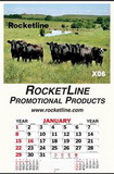 Custom Healthy Herd Jumbo Queen Mary Indoor Billboard Wall Calendar, 29