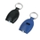 Custom LED Key Chain PU Leather keychain, 3" L x 1.63" W, Price/piece