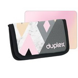 Custom Neoprene Business Card Holder 4CP Duplex, 4.25