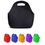 Custom Zippered neoprene lunch bag, 10 3/4" L x 10 3/8" W, Price/piece
