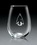 Custom 17 Oz. White Wine Stemless Glass, 4 1/2" H, Price/piece