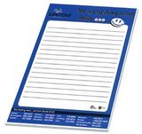 Custom 50 Sheet Non Sticky Note Pad - 1 Color (8
