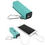 Custom 2200 mAh Leatherette Power Bank with USB cord, 3 5/8" L x 1" D, Price/piece