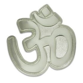 Blank Aum (Om) Hindu Pin, 7/8" W