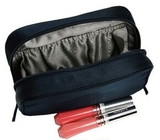 Blank Satin Zip Around Cosmetic Bag, 7