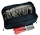 Custom Satin Zip Around Cosmetic Bag, 7" L x 2 1/2" W x 4 1/2" H, Price/piece