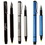 Custom Black Recycled Aluminum Pen and Highlighter, Price/piece