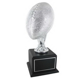 Custom Silver Football Trophy (17