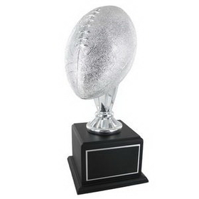 Custom Silver Football Trophy (17")