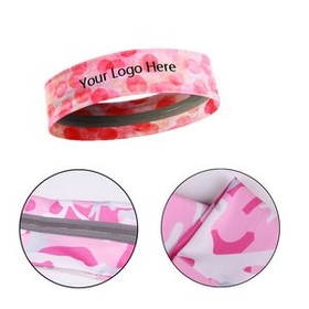 Custom Sport Skid Resistance Sweat Headbands, 9 7/16" L x 2 1/8" W