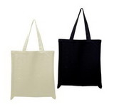 Blank Promotional Tote with Self Fabric Handles, 15