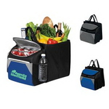 Cooler Bag, 12-Pack Collapsible Cube, Lunch Cooler, Travel Cooler, Picnic Cooler, Custom Cooler, 12.5