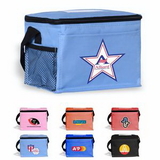 Cooler Bag, 6 can Insulated Bag, Lunch Cooler, Travel Cooler, Picnic Cooler, Custom Logo Cooler, 6