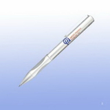 Custom Cologne Satin Chrome Ballpoint Pen - Siikscreen