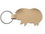 Custom 2-Sided E-Con-O Leather Pig Keychain, Price/piece