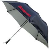 Custom Silver Lord Folding Umbrella, 22