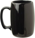Custom 16 oz. Milwaukee Barrel Mug, Black, 4 5/8