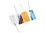 Custom Rectangle Bag Tag (Chroma Digital Direct Print), 2.50" L x 4.25" W, Price/piece