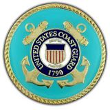 Blank Military - U.S. Coast Guard Pin, 1
