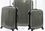 Blank Sedona 3PC 100 percent Polycarbonate Hardcase Luggage Set, 30.5" H x 20.5" W x 12.5" D, Price/piece