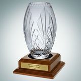 Custom Lead Crystal Majestic Vase, 10