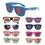 Custom Iconic Sunglasses With Pinhole Printed Lens (Blue), Price/piece