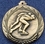 Custom 2.5" Stock Cast Medallion (Speed Skating/ Male), Price/piece