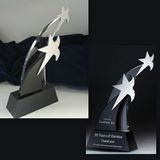 Custom Unique Star Award (Sand Blasting)