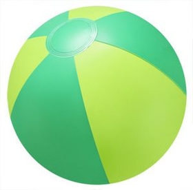 Custom 16" Inflatable Tone On Tone Green Beach Ball