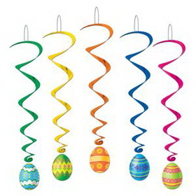 Custom Easter Egg Whirls, 40" L
