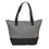 Custom Striking Two-Tone Heathered Tote Bag, 19.25" W x 14" H x 7" D, Price/piece