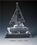 Custom Sail Boat Set optical crystal award trophy., 6.375" L x 4.5" W x 1.5" H, Price/piece