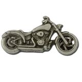 Custom Motorcycle 5 Lapel Pin, 1 3/16