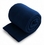 Blank Fleece Throw Blanket - Navy Blue (50"X60"), Price/piece