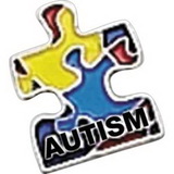 Custom Amcraft -  Awareness Puzzle Pin for Autism, 1