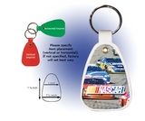 Custom Western Saddle Key Tag - Full Color Digital