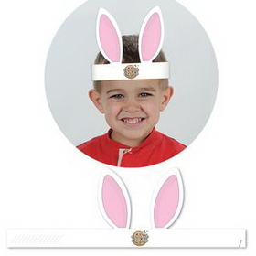 Custom Printed Bunny Ears Headband