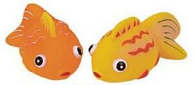 Blank Rubber Tropical Fish Toy