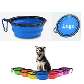 Custom Pet Collapsible Bowl For Home Outdoor Use