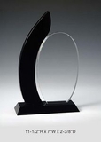 Custom Merit Optical Crystal Award Trophy., 11.5