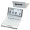 Custom Aluminum Slim Line Calculator/ Clock with Date and Temperature, Price/piece