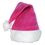 Custom Pink Velvet Santa Hat w/ Plush Trim, Price/piece