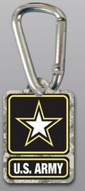 Custom 4MM Carabiner Clip With 1/8" PVC Tag