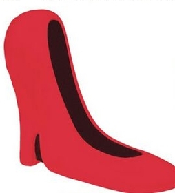 Blank Ladies Shoe Stress Reliever