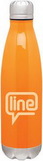 Custom 26 Oz. Neon Orange H2Go Force Copper Vacuum Insulated Thermal Bottle, 11 7/8
