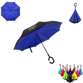 Custom 43" Reverse Folding Umbrella