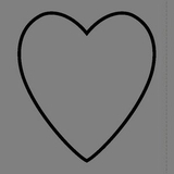 Custom Heart (Tall) SOFLOAT W/Tab