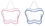 Custom Clear Butterfly Shaped Mini Tote Bag, Price/piece